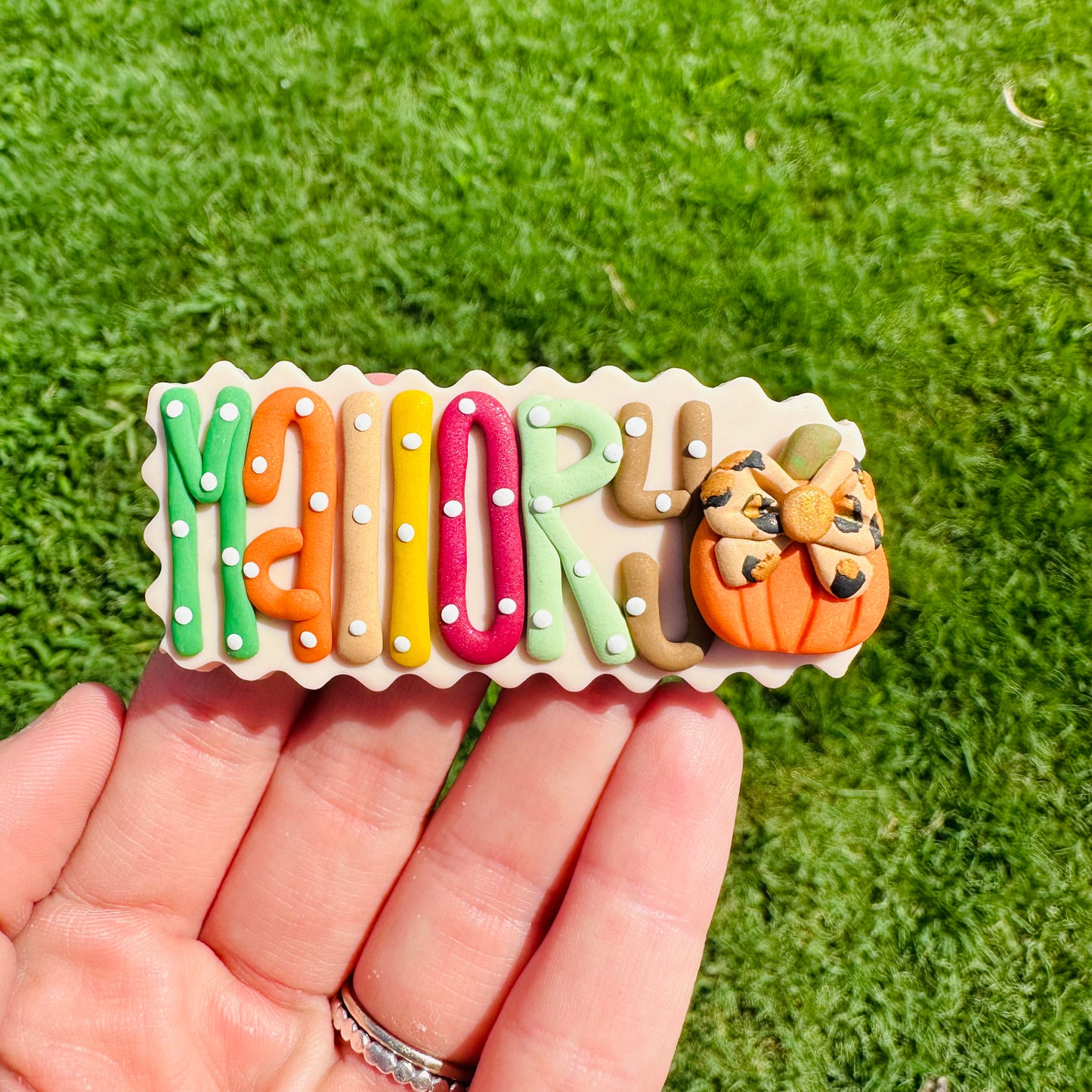 Preorder cream pumpkin name