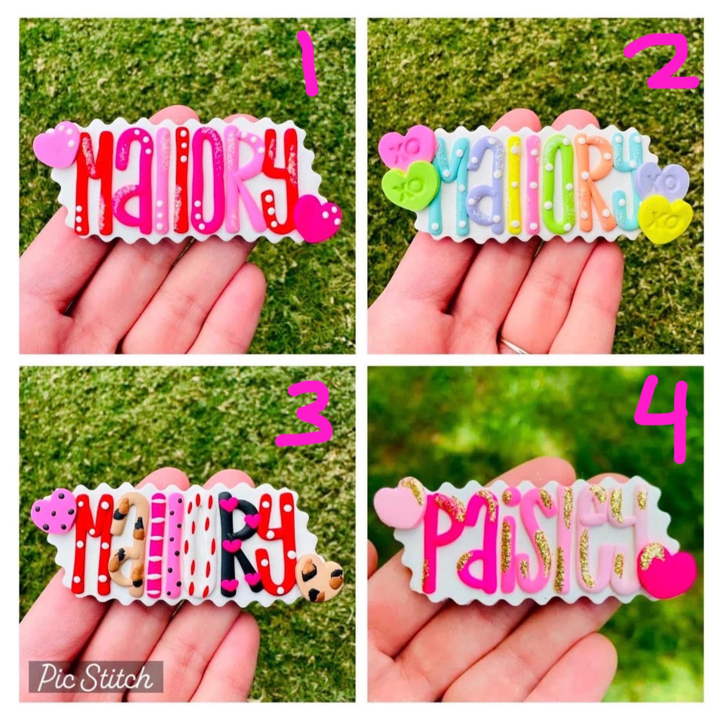 Preorder Valentines names