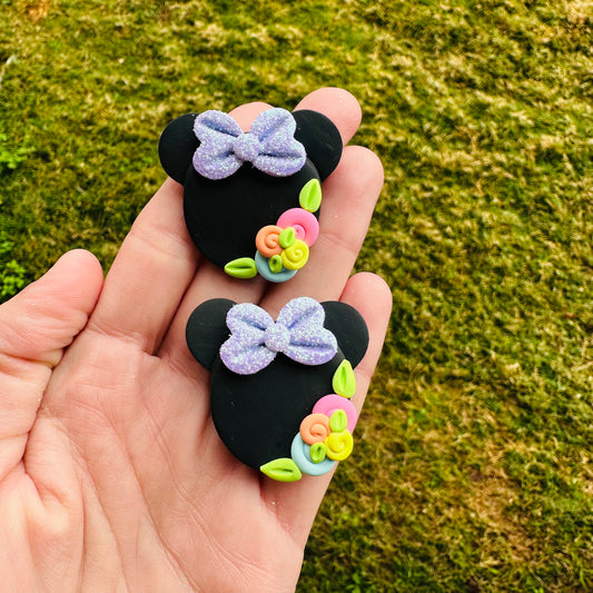 Ready to ship - floral mouse