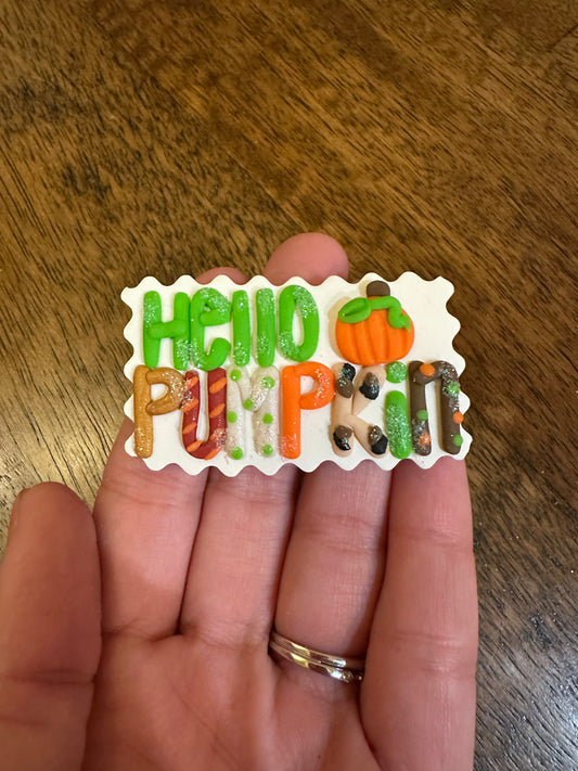 Ready to ship Hello Pumpkin