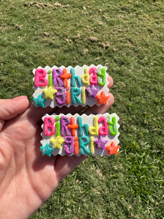 Ready to ship birthday girl