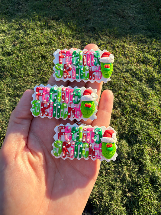 Ready to ship Feeling Grinchy